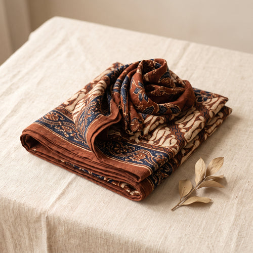 Handwoven Batik Scarf — Java Heritage