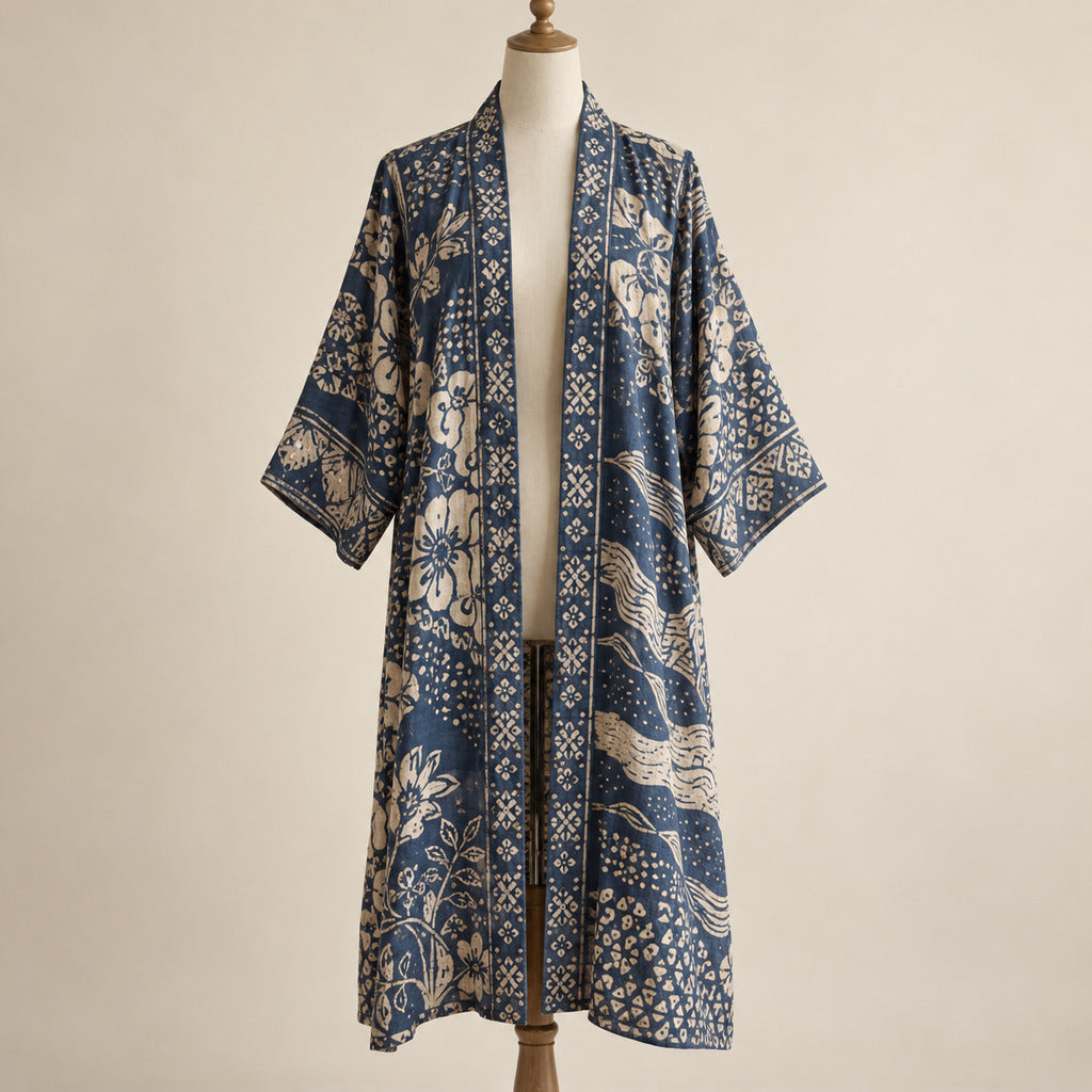 Across Oceans Kimono
